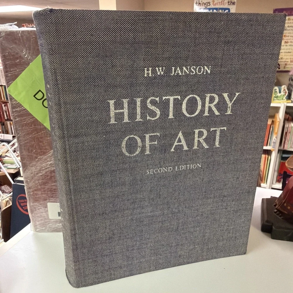 H.W. Janson History of Art Second Edition Hardcover Art History Textbook